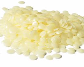 Beeswax pearls/granules, white